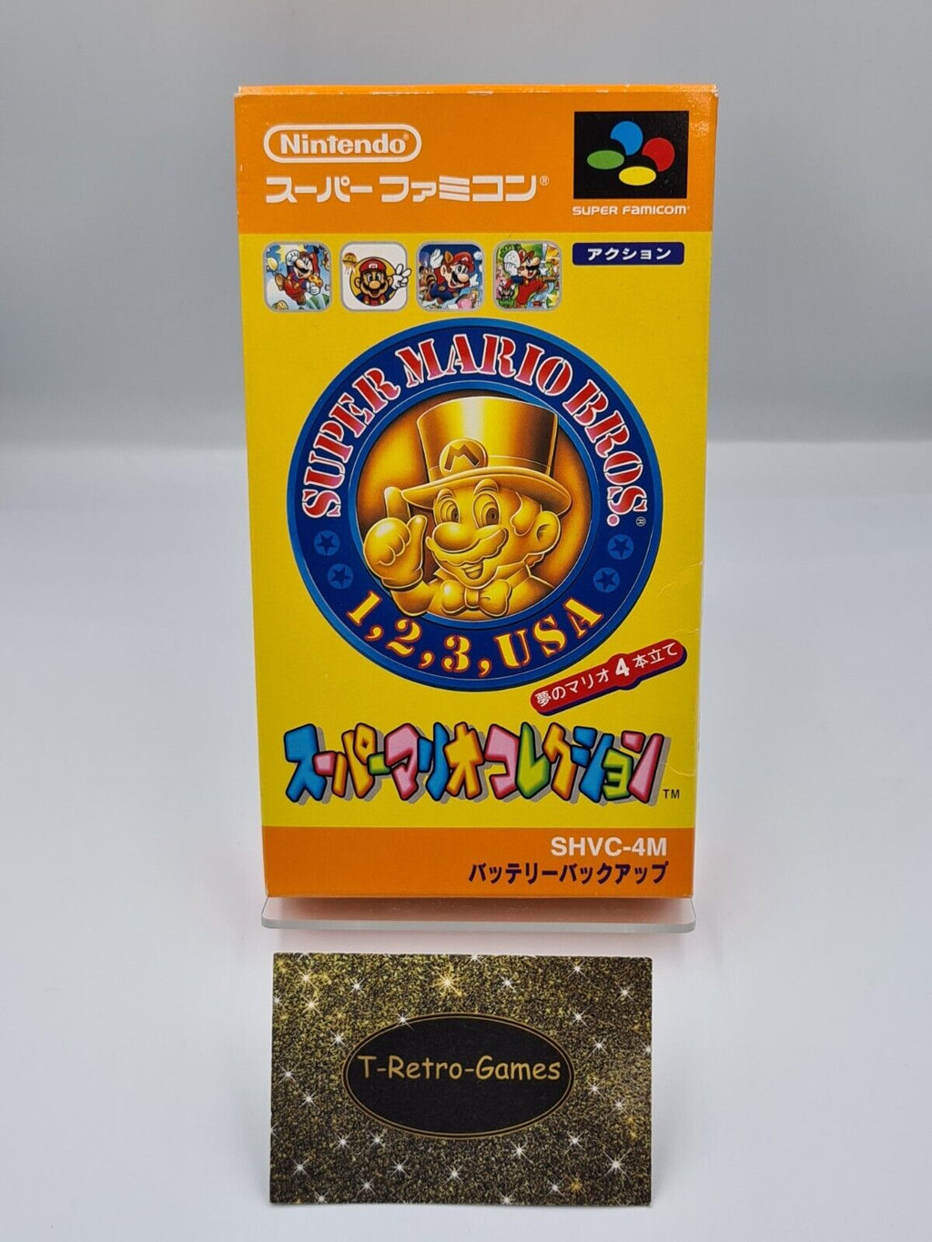 SFC Super Famicom Super Mario Bros. mit OVP und Anleitung Japan - T-Retro-Games 