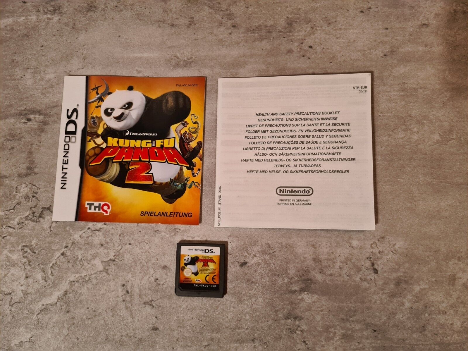 Nintendo DS Kung Fu Panda 2 mit OVP und Anleitung GER - T-Retro-Games 