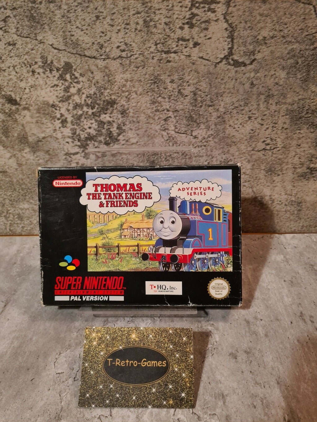 SNES Super Nintendo Thomas The Tank Engine & Friends mit OVP und Anleitung UKV - T-Retro-Games 
