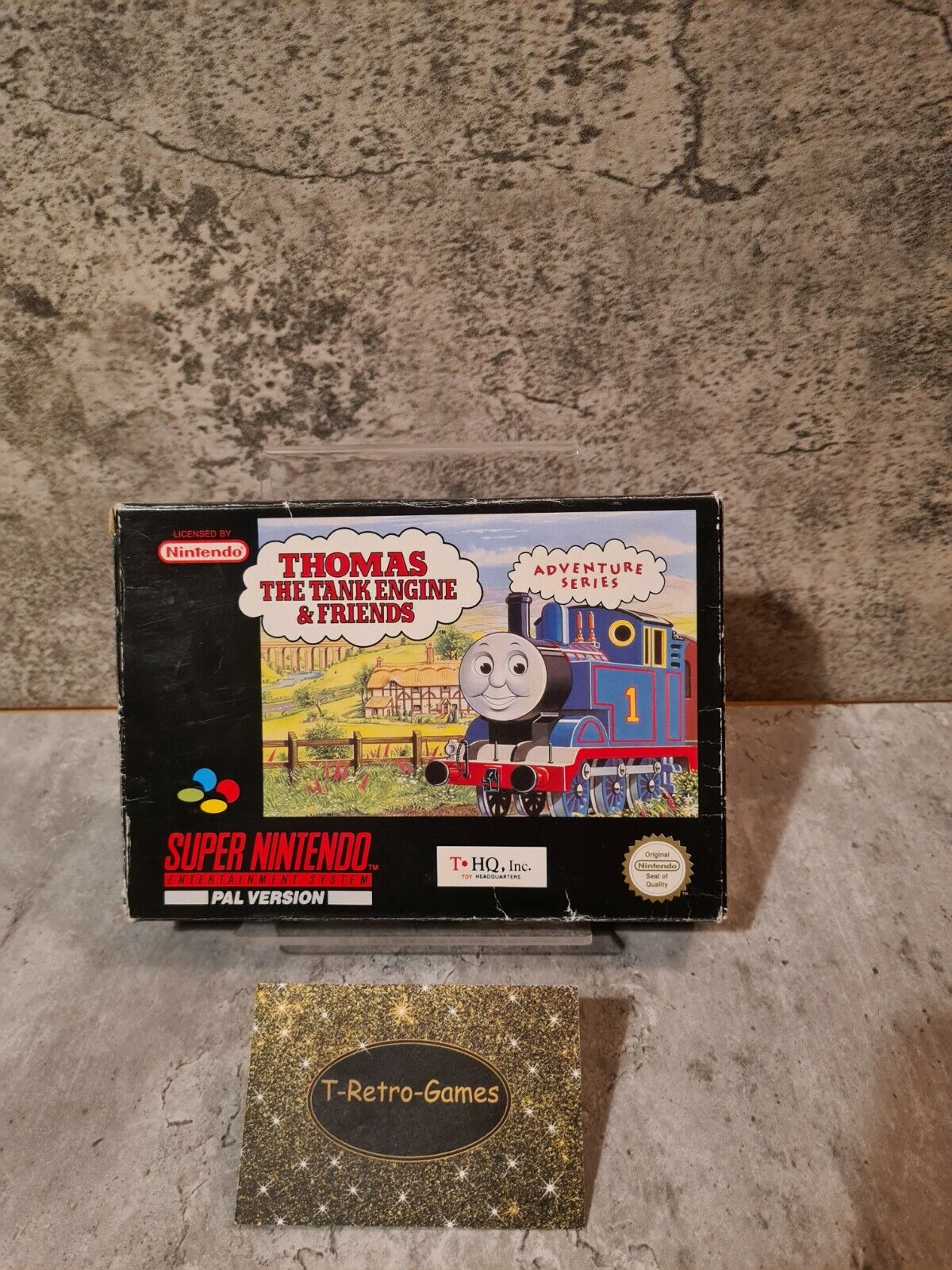 SNES Super Nintendo Thomas The Tank Engine & Friends mit OVP und Anleitung UKV - T-Retro-Games 