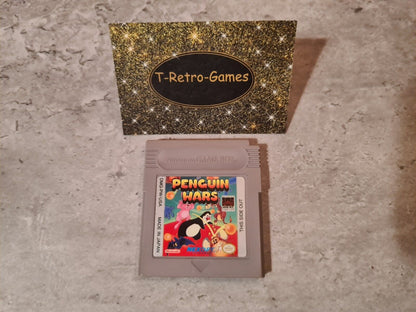 Nintendo Gameboy Classic Spiel Penguin Wars Modul USA - T-Retro-Games 