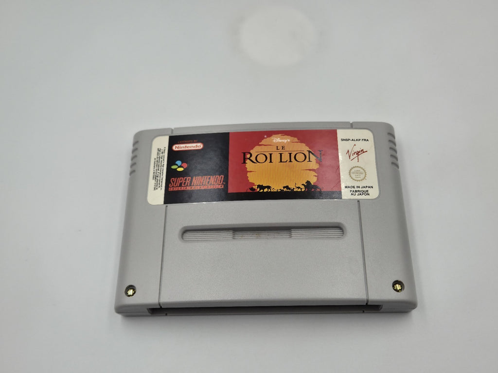 SNES Super Nintendo Disney's Le Roi Lion mit OVP und Anleitung FRA