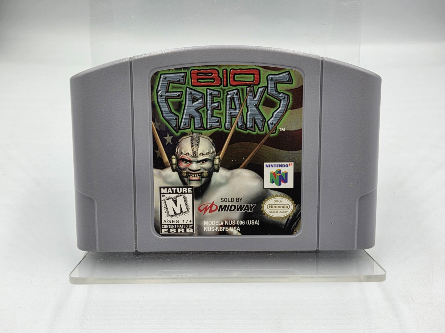 N64 Nintendo 64 Bio Freaks USA NTSC Modul