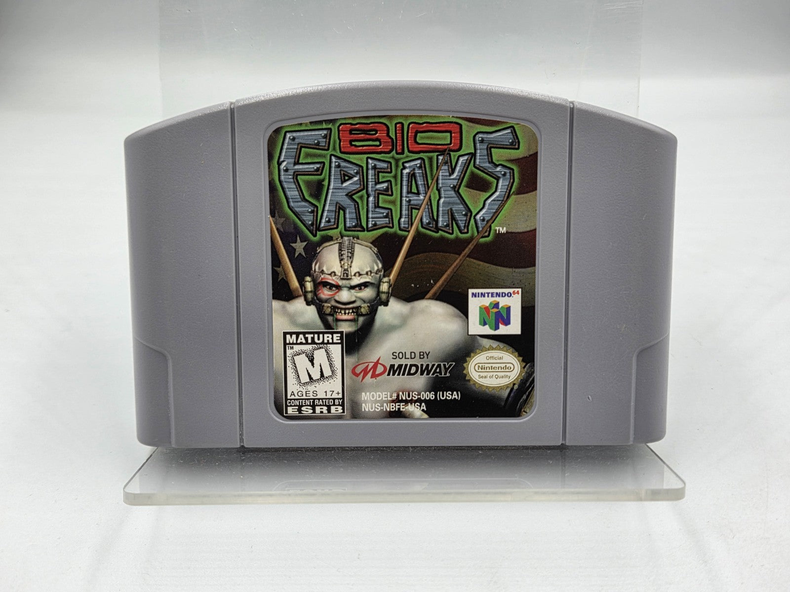 N64 Nintendo 64 Bio Freaks USA NTSC Modul