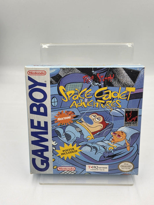 Game Boy The Ren & Stimpy Show Space Cadet Adventures +OVP+ Anleitung + Poster 