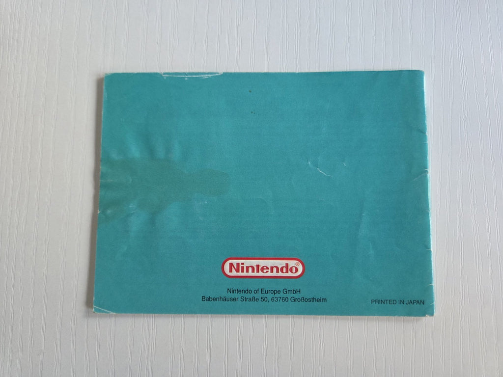 Game Boy Classic Kirby's Pinball Land Spielanleitung Instruction Booklet NOE