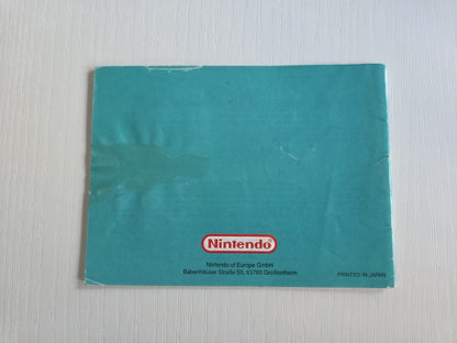 Game Boy Classic Kirby's Pinball Land Spielanleitung Instruction Booklet NOE