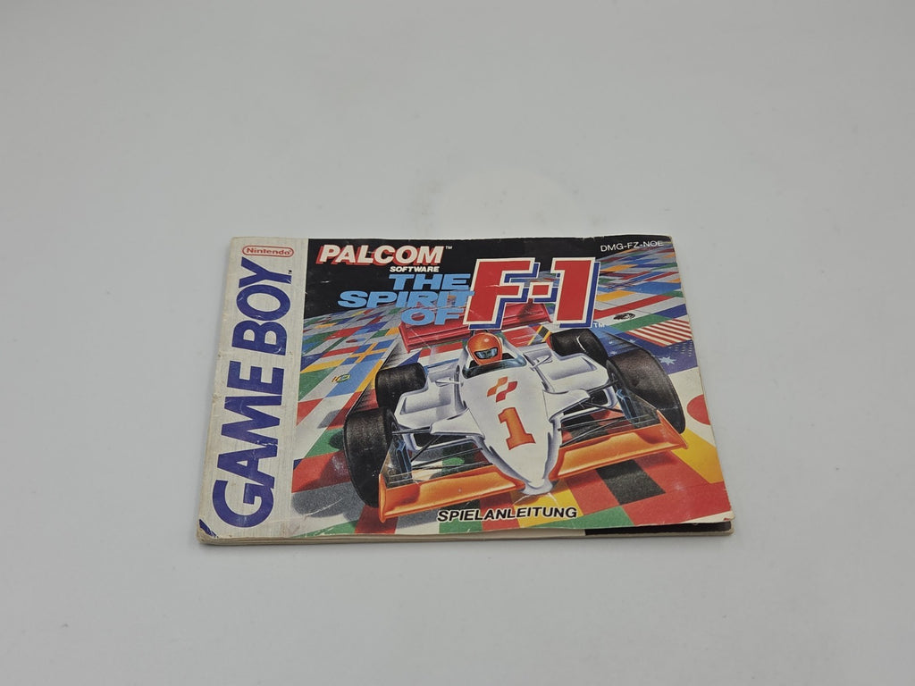 Nintendo Game Boy Classic Spiel The Spirit of F-1 mit OVP und Anleitung NOE