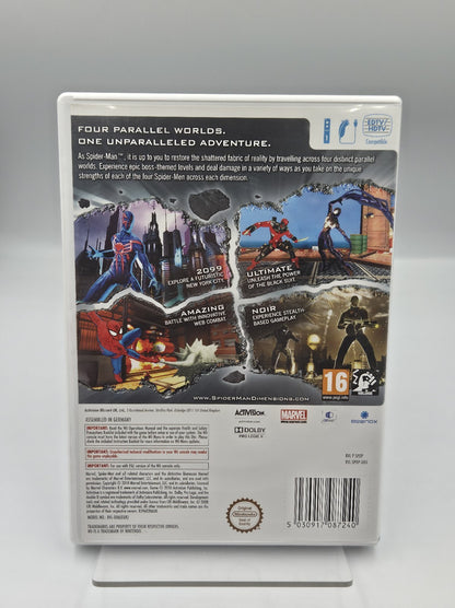 Nintendo Wii Spiel Spider-Man Shattered Dimensions mit OVP und Anleitung UKV