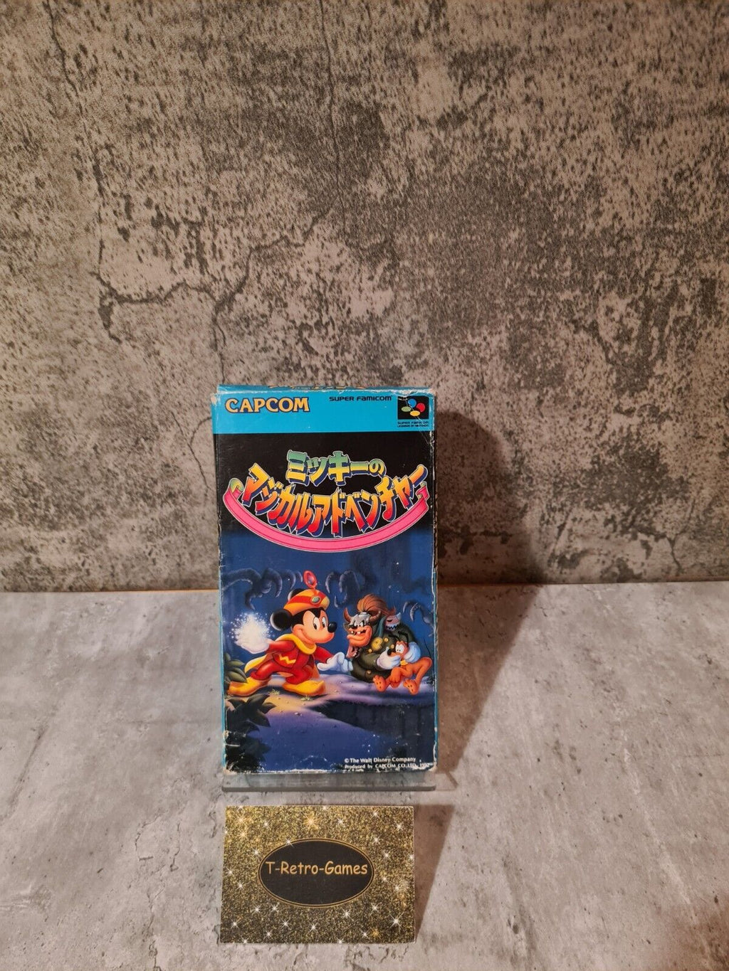 SFC Super Famicom Magical Quest Starring Mickey Mouse mit OVP Japan - T-Retro-Games 