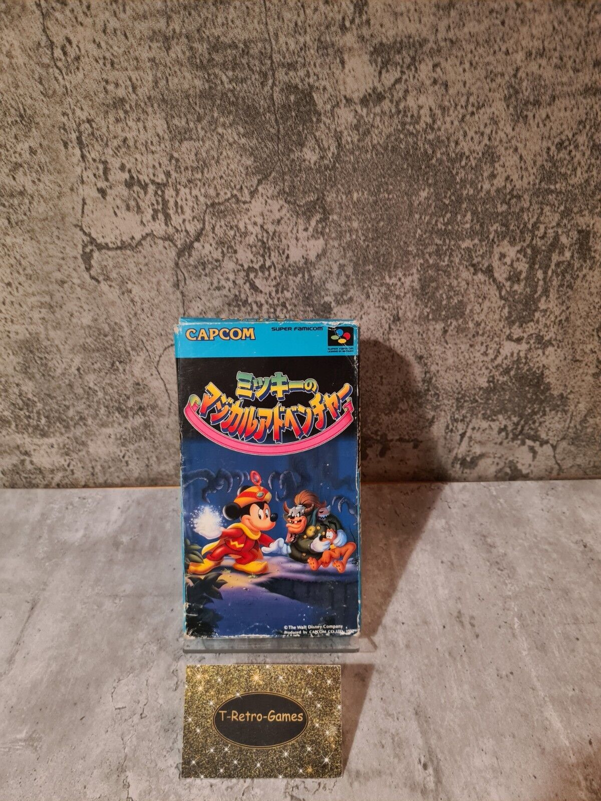 SFC Super Famicom Magical Quest Starring Mickey Mouse mit OVP Japan - T-Retro-Games 