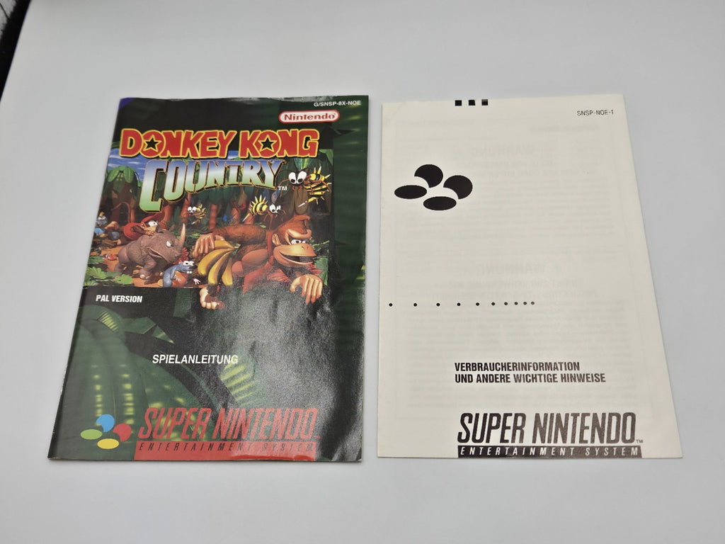 SNES Super Nintendo Donkey Kong Country mit OVP und Anleitung NOE