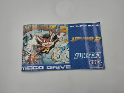 Sega Mega Drive Spiel Aero The Acro-Bat 2 mit OVP und Anleitung Multi Language 