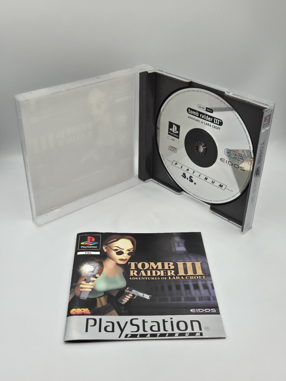 PS1 Playstation 1 Spiel Tomb Raider III mit OVP und Anleitung Deutsch