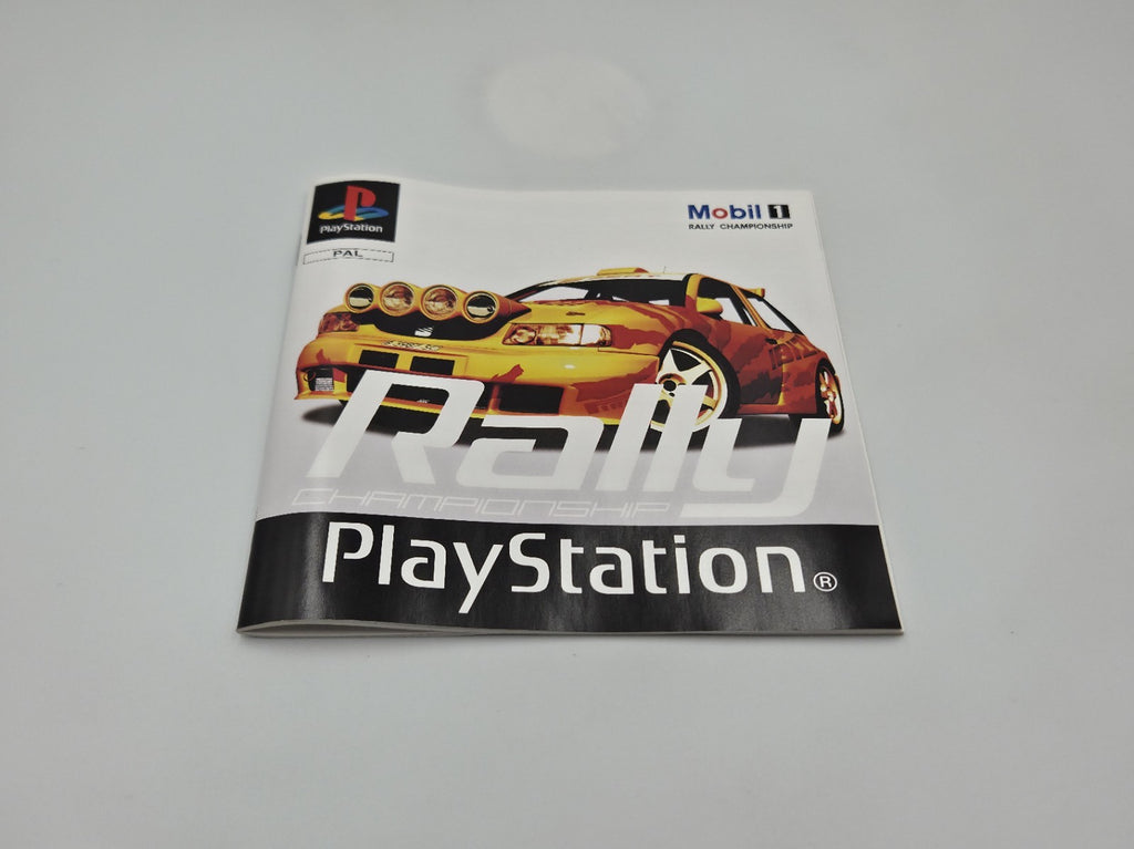 PS1 Playstation 1 Spiel Mobil 1 Rally Championship mit OVP und Anleitung Deutsch