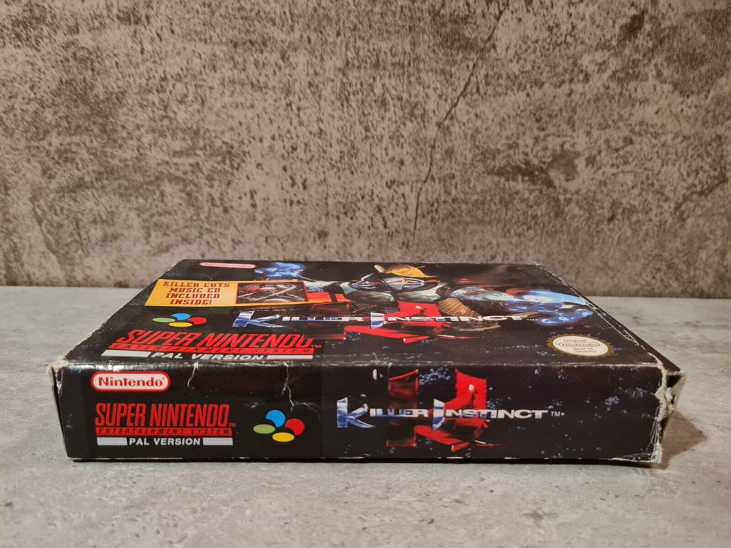 SNES Super Nintendo Killer Instinct mit OVP und Anleitung UKV - T-Retro-Games 