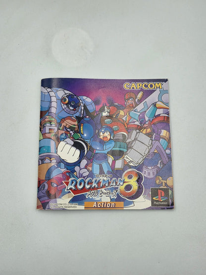 PS1 Playstation 1 Rockman 8 mit OVP und Anleitung NTSC-J Japan