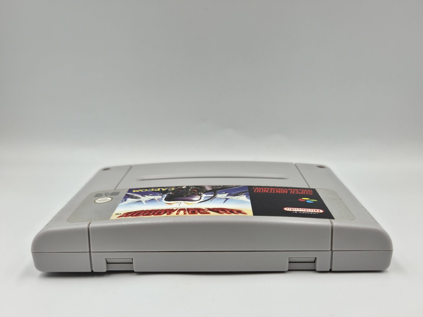 SNES Super Nintendo U.N. Squadron Modul FAH