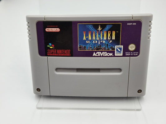 SNES Super Nintendo X-Kaliber 2097 Modul EUR