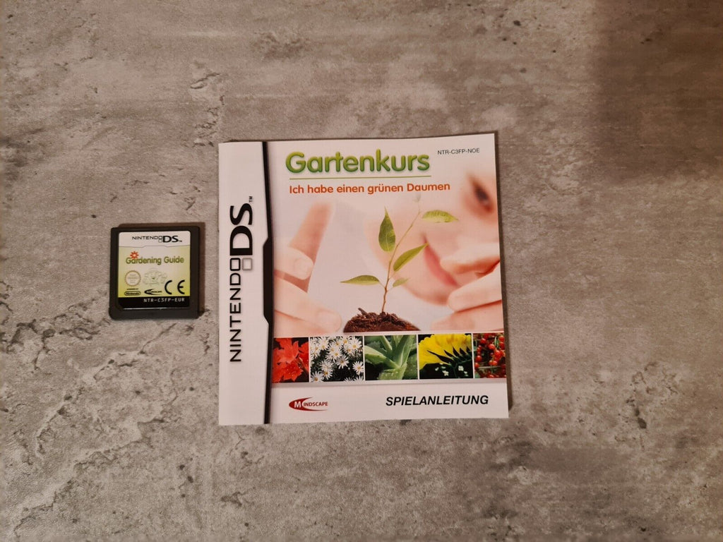Nintendo DS Gartenkurs mit OVP und Anleitung NOE - T-Retro-Games 
