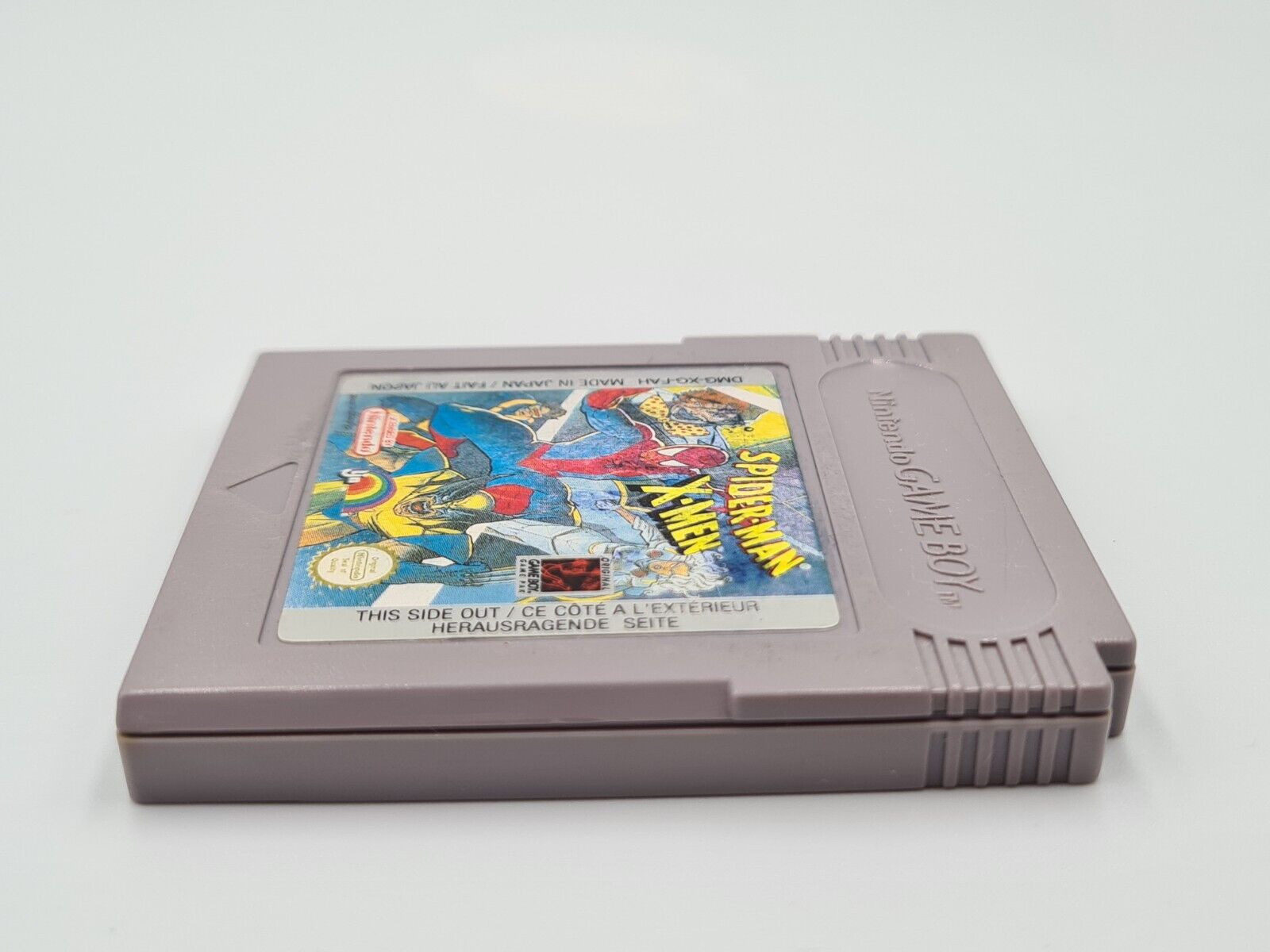Nintendo Game Boy Classic Spiel Spider-Man X-Men Modul FAH - T-Retro-Games 