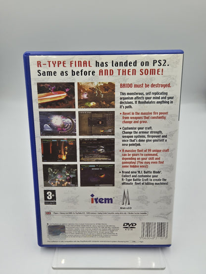 PS2 Playstation 2 R-Type Final mit OVP und Anleitung Englisch