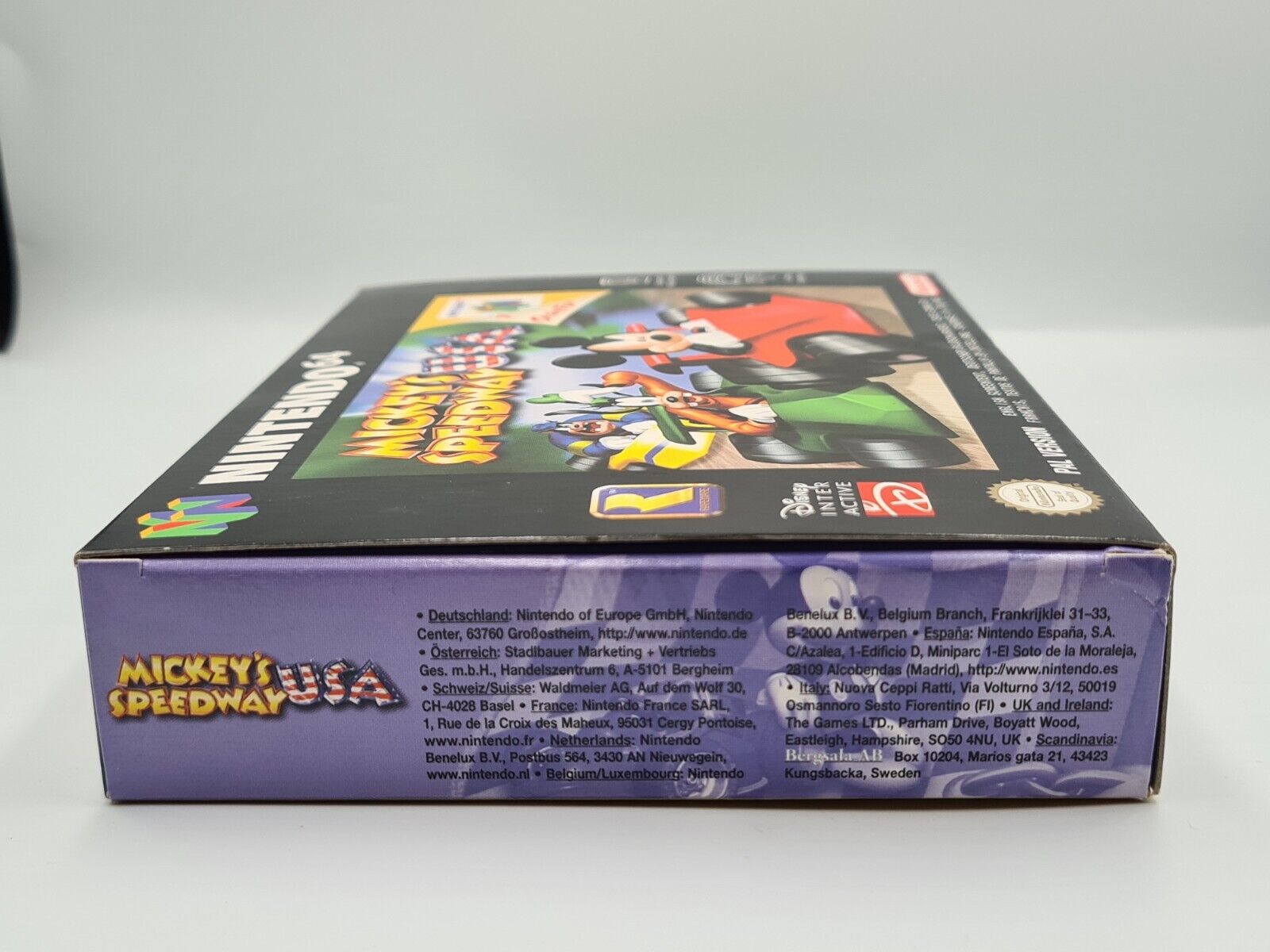 N64 Nintendo 64 Mickey's Speedway USA New Old Stock Neu unbenutzt EUR - T-Retro-Games 
