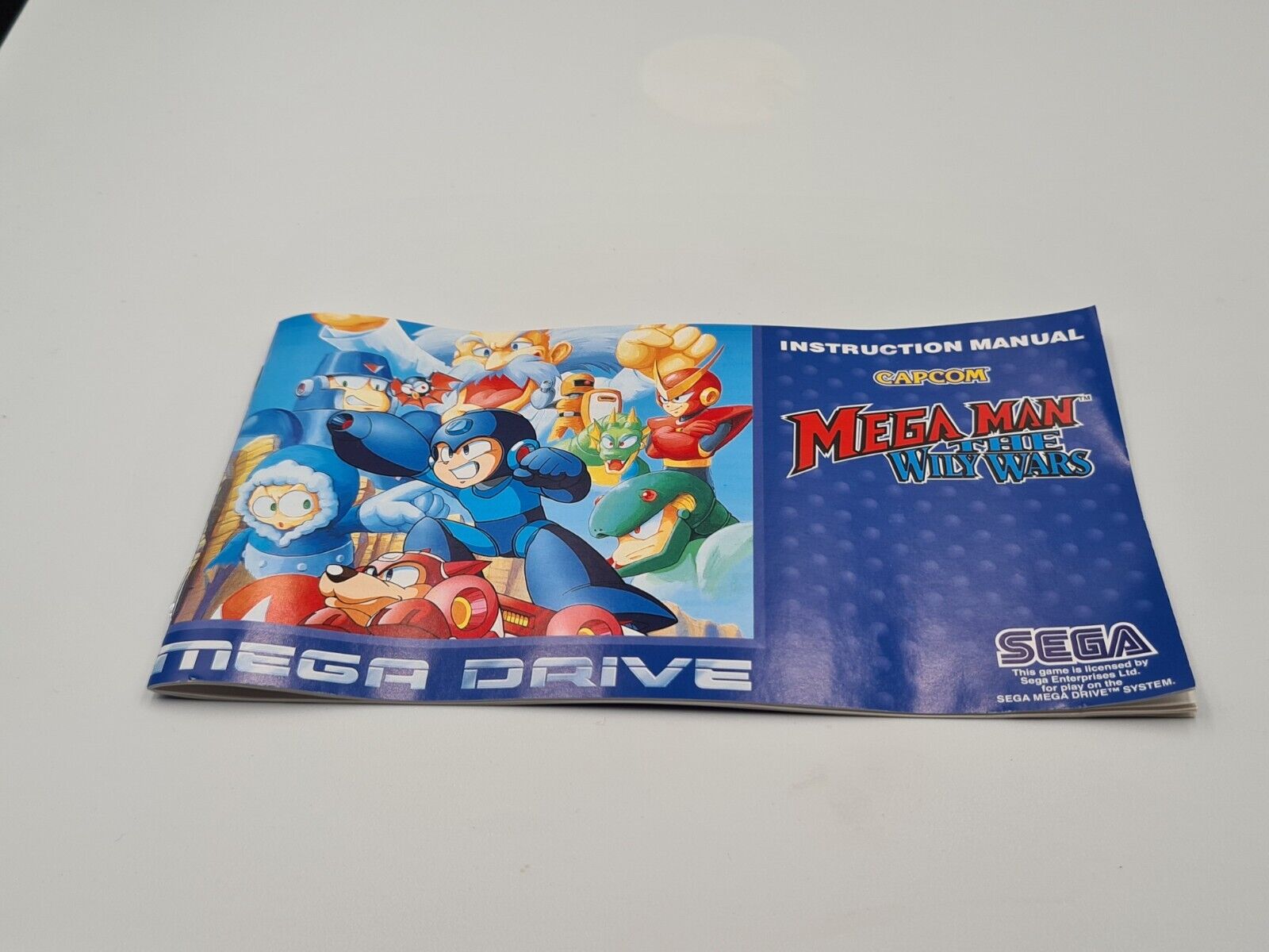 Sega Mega Drive Mega Man The Wily Wars mit OVP und Anleitung Multi Language - T-Retro-Games 