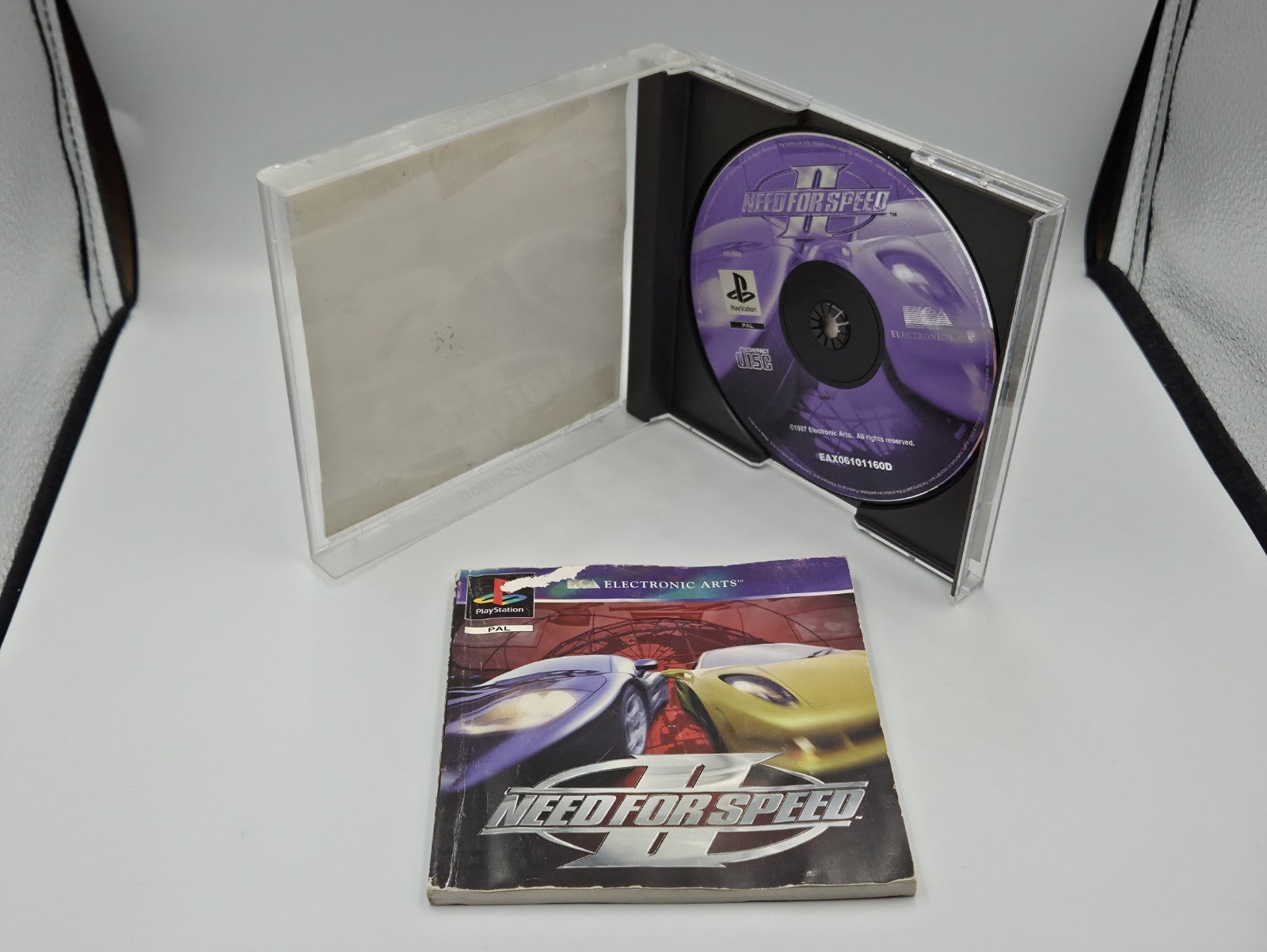 PS1 Playstation 1 Need For Speed II mit OVP und Anleitung Multilingual ESP