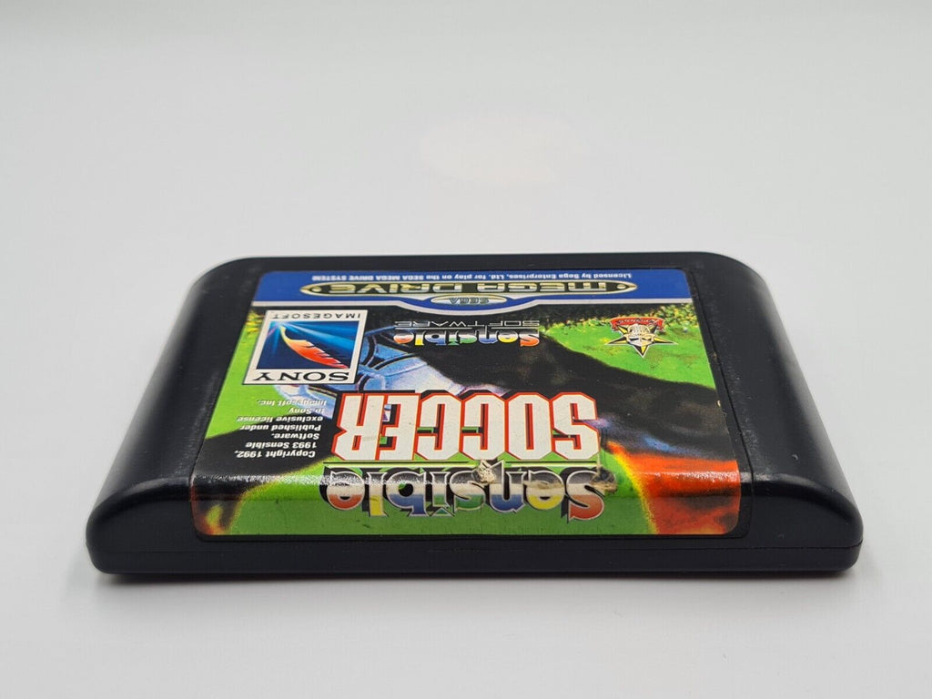 Sega Mega Drive Spiel Sensible Soccer mit OVP und Anleitung Multi Language - T-Retro-Games 