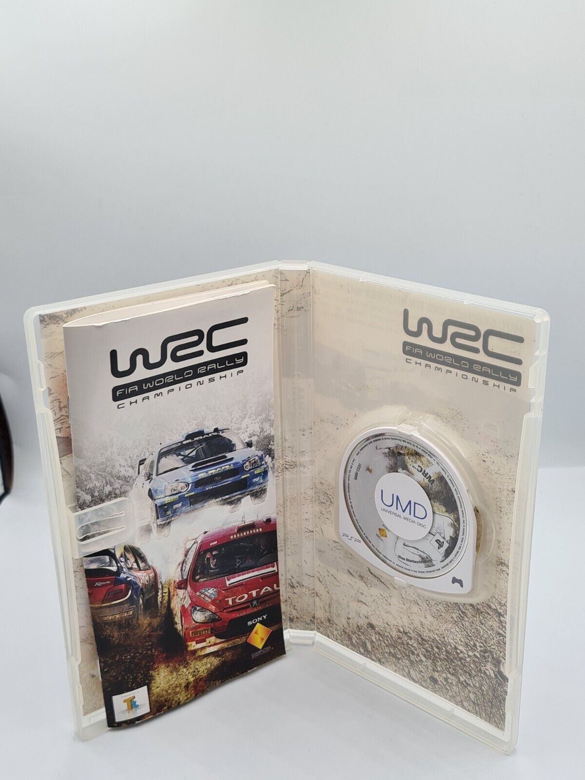 Sony PSP Spiel WRC World Rally Championship mit OVP und Anleitung Deutsch - T-Retro-Games 