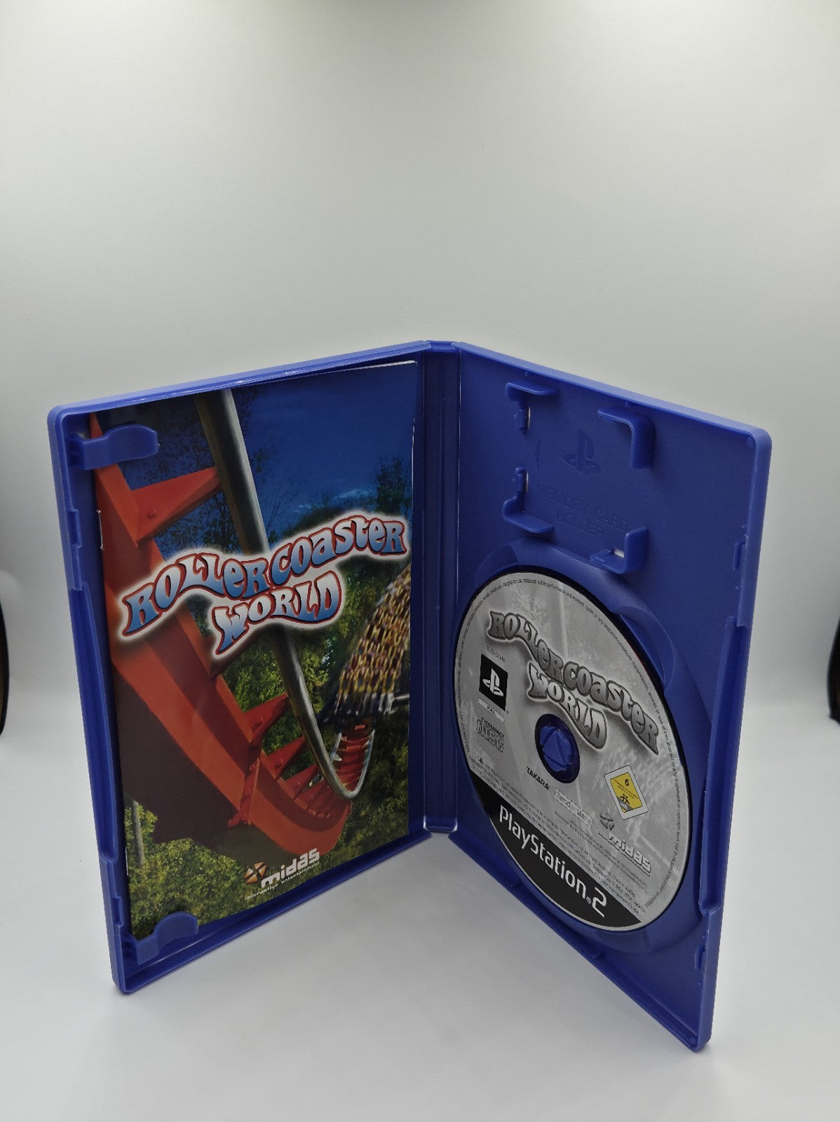 PS2 Playstation 2 Rollercoaster World mit OVP und Anleitung Deutsch