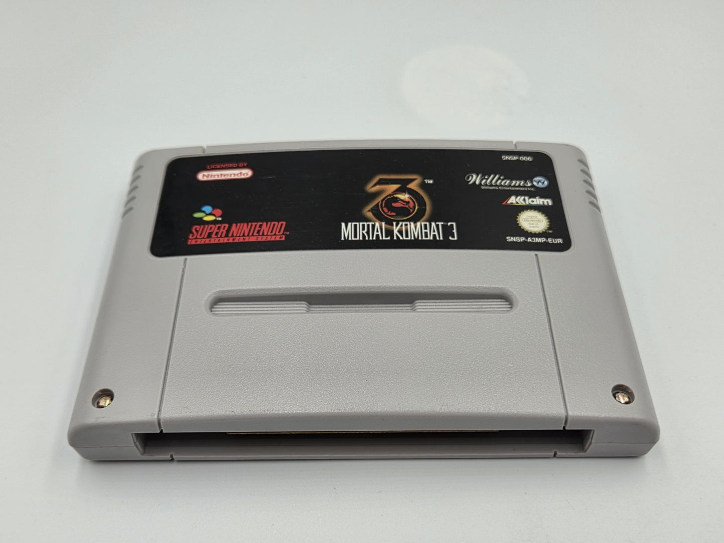 SNES Super Nintendo Mortal Kombat III 3 mit OVP und Anleitung EUR