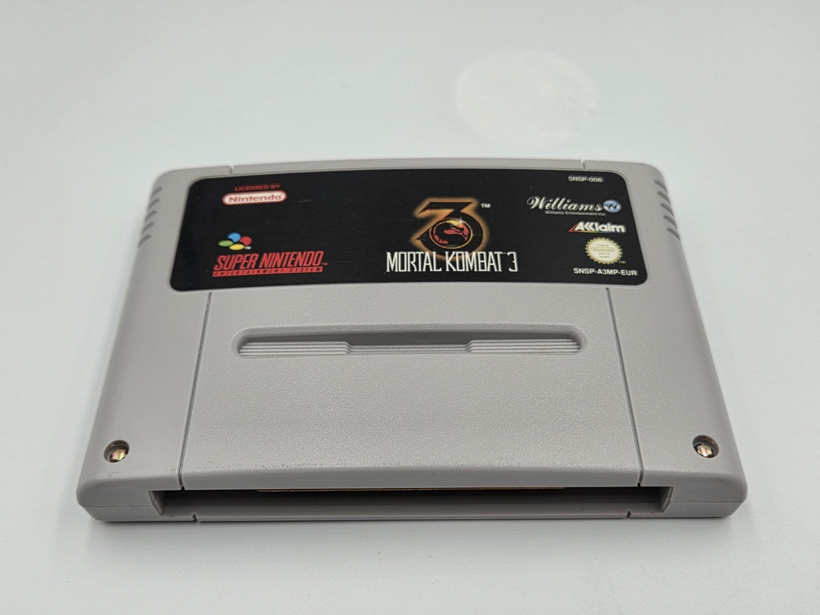 SNES Super Nintendo Mortal Kombat III 3 mit OVP und Anleitung EUR
