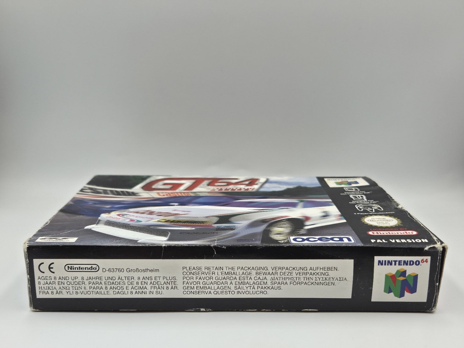 N64 Nintendo 64 Spiel GT64 Championship Edition mit OVP und Anleitung EUR