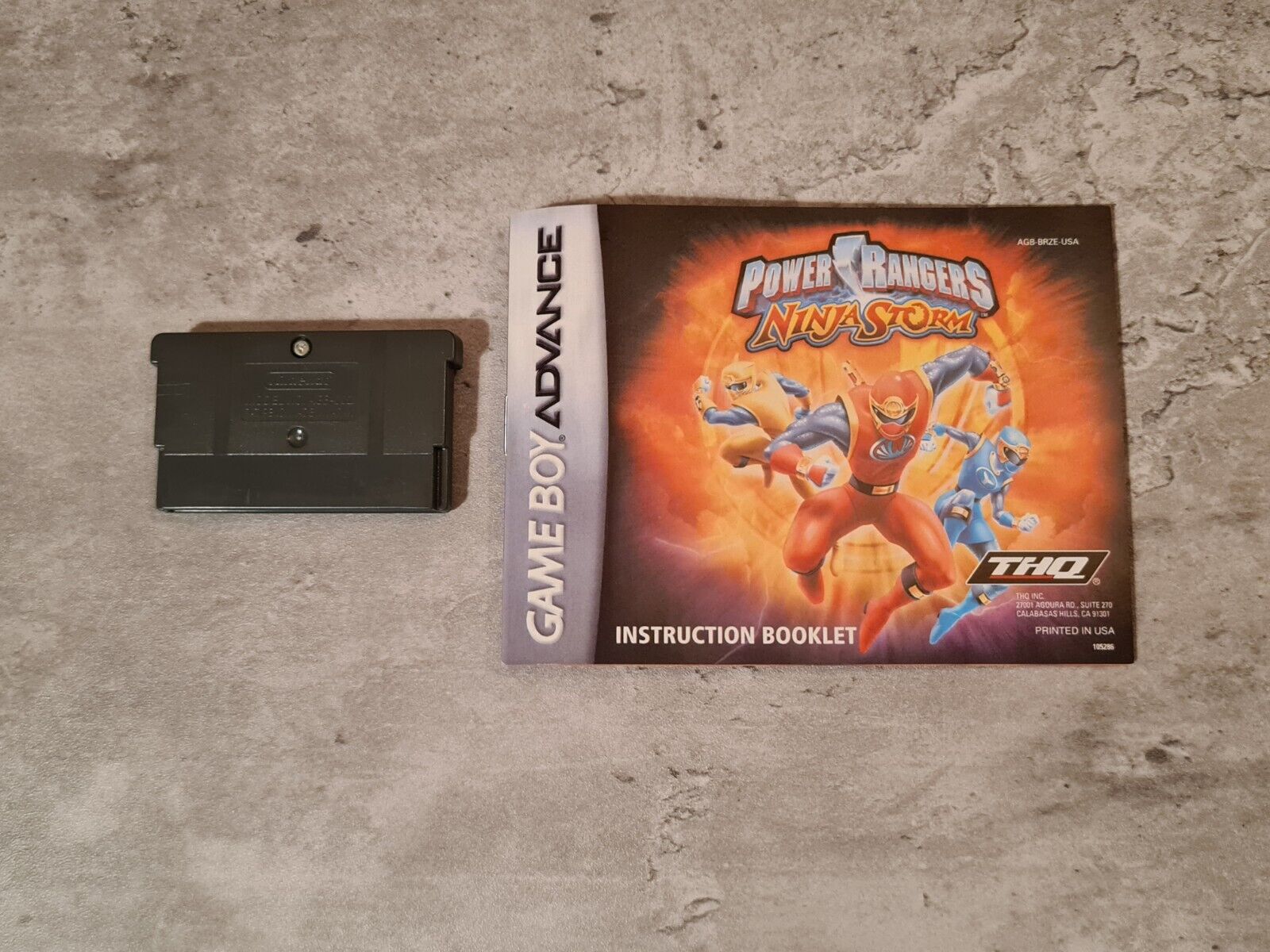 Gameboy Advance Power Rangers 2 Games in 1 Double Pack mit OVP und Anleitung USA - T-Retro-Games 