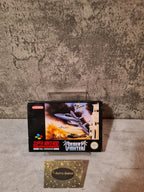 SNES Super Nintendo Desert Fighter mit OVP und Anleitung UKV - T-Retro-Games 