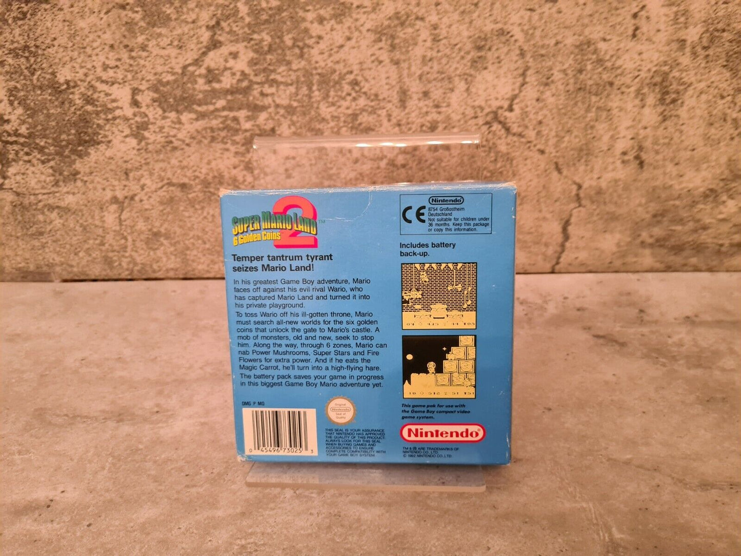 Nintendo Gameboy Super Mario Land 2 : 6 Golden Coins mit OVP und Anleitung UKV - T-Retro-Games 