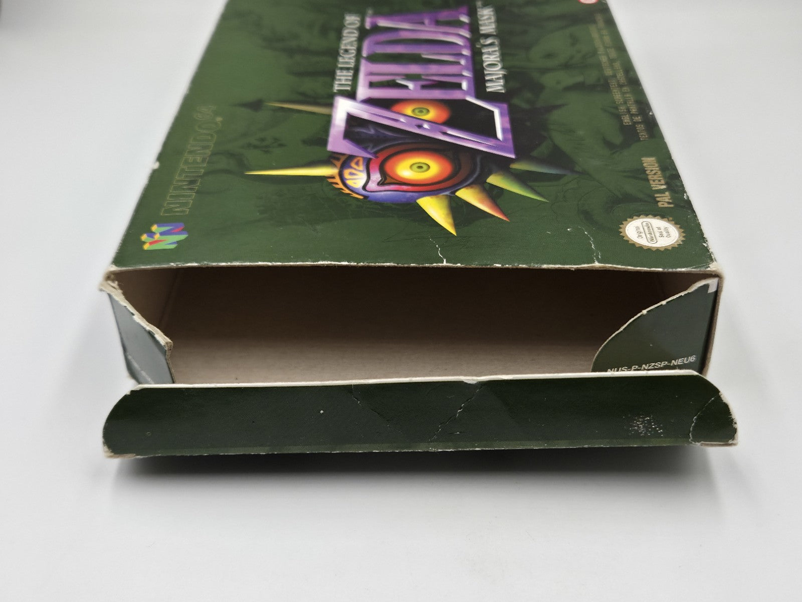 N64 The Legend of Zelda Majora's Mask EUR Leer OVP Empty Box Only