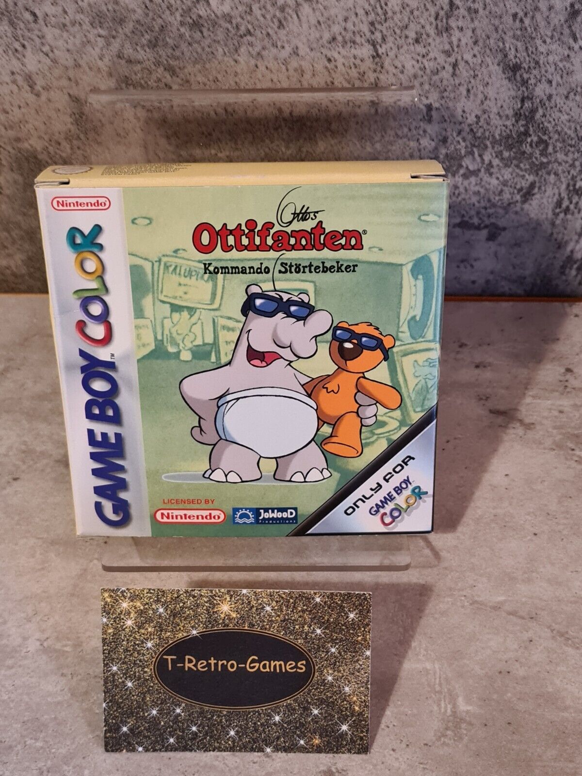 Game Boy Color Spiel Ottifanten Kommando Störtebeker mit OVP und Anleitung NOE - T-Retro-Games 