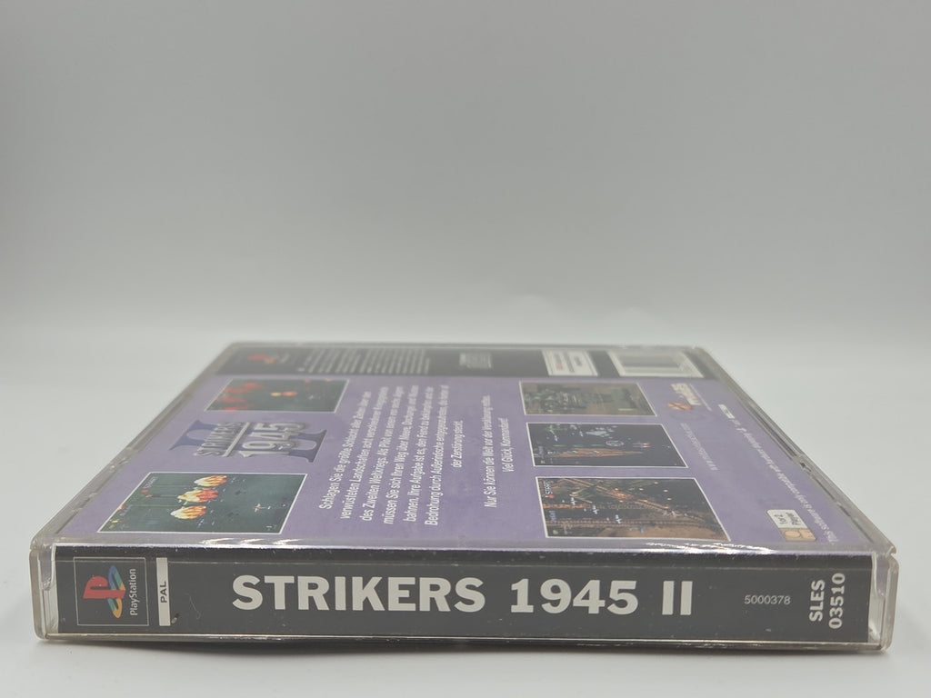 PS1 Playstation 1 Spiel Strikers 1945 II mit OVP und Anleitung Deutsch