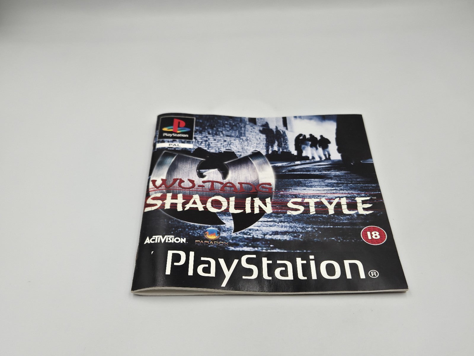 PS1 Playstation 1 Spiel Wu-Tang Shaolin Style mit OVP und Anleitung ESP