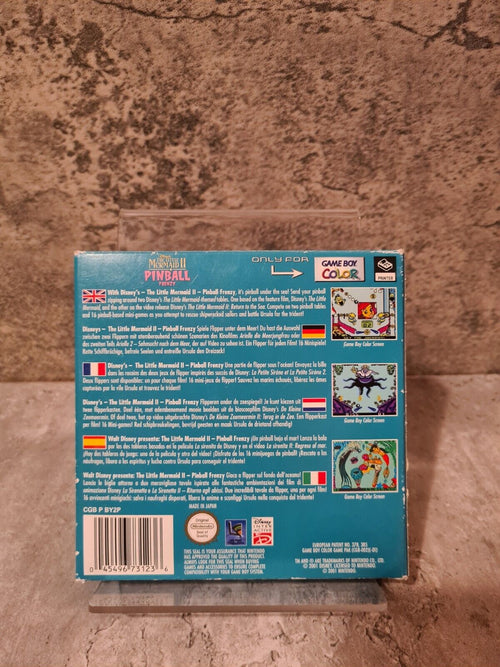 Gameboy Color Disney's The Little Mermaid II Pinball Frenzy + OVP und Anleitung - T-Retro-Games 