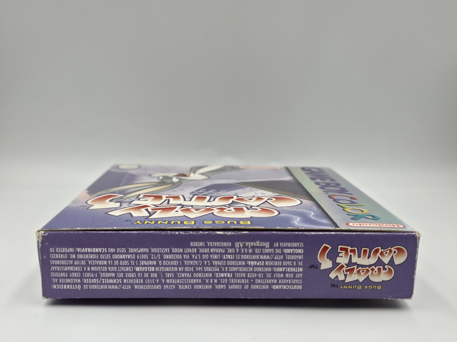 Nintendo Game Boy Color Spiel Bugs Bunny Crazy Castle 3  mit OVP + Anleitung EUR