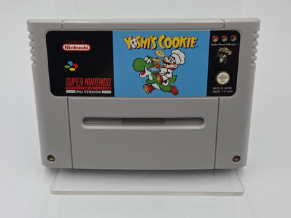 SNES Super Nintendo Spiel Yoshi's Cookie UKV Modul
