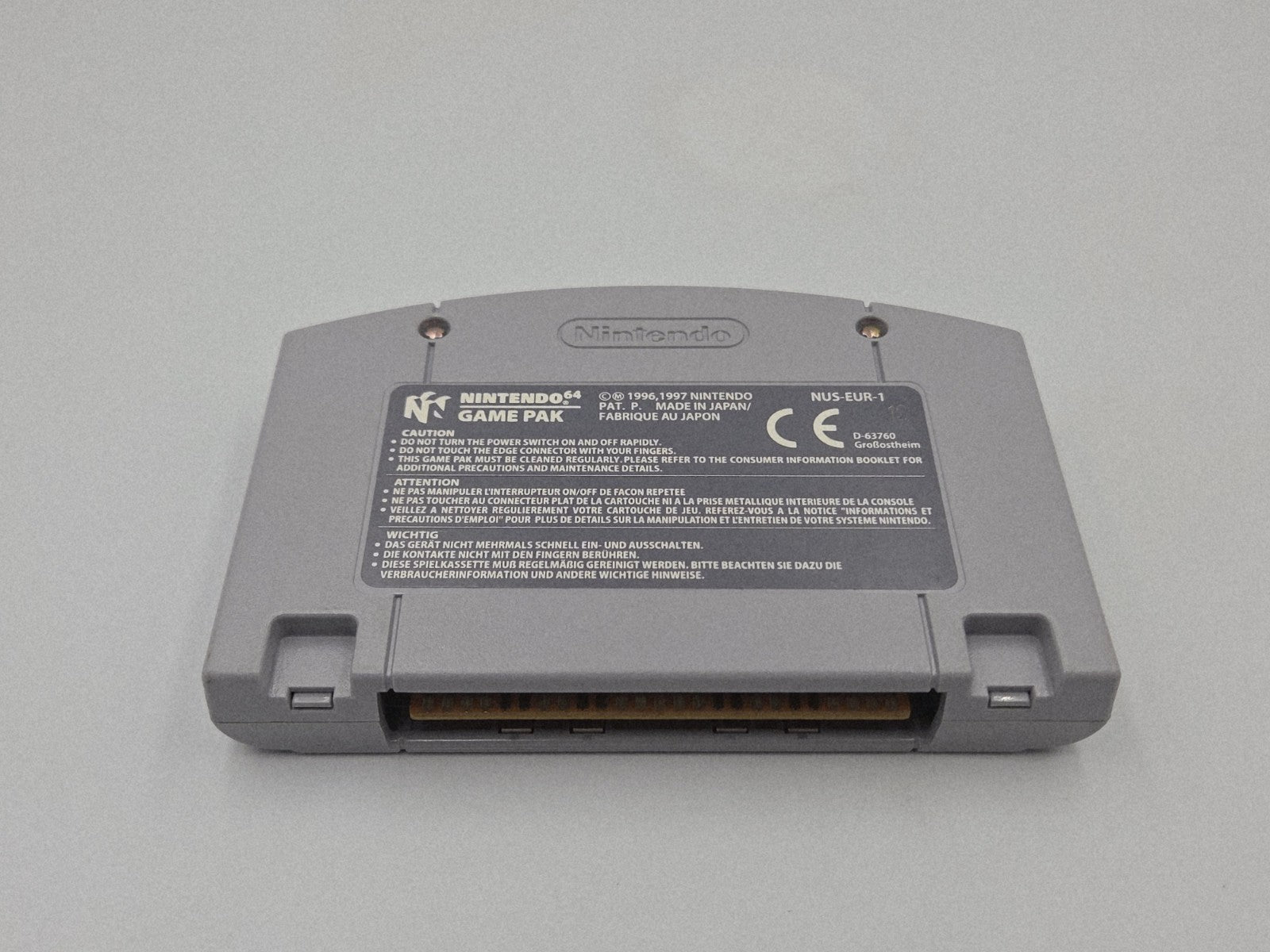 N64 Nintendo 64 Jet Force Gemini mit OVP und Anleitung EUR