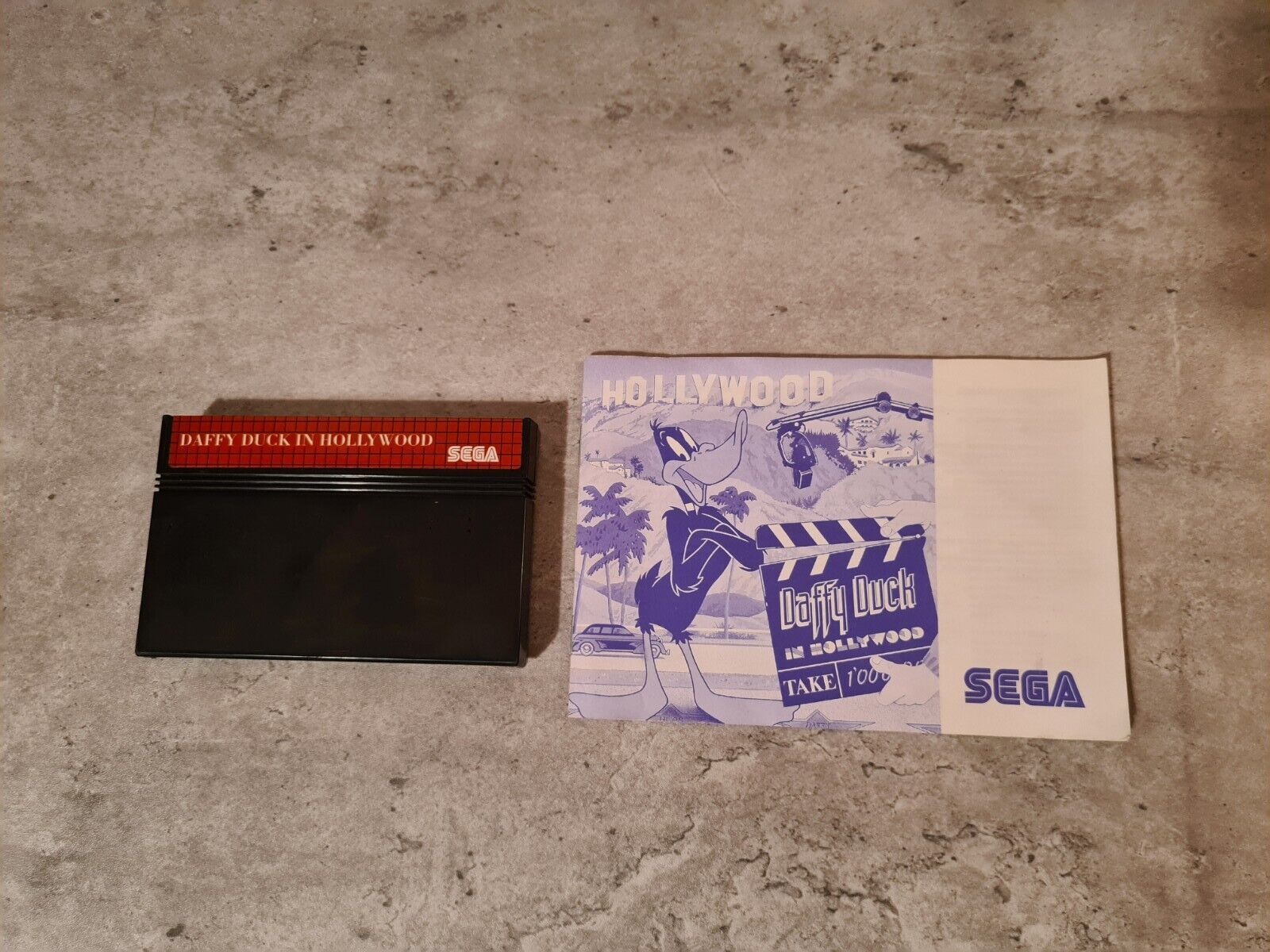 Sega Master System Daffy Duck in Hollywood mit OVP und Anleitung Multi Language - T-Retro-Games 