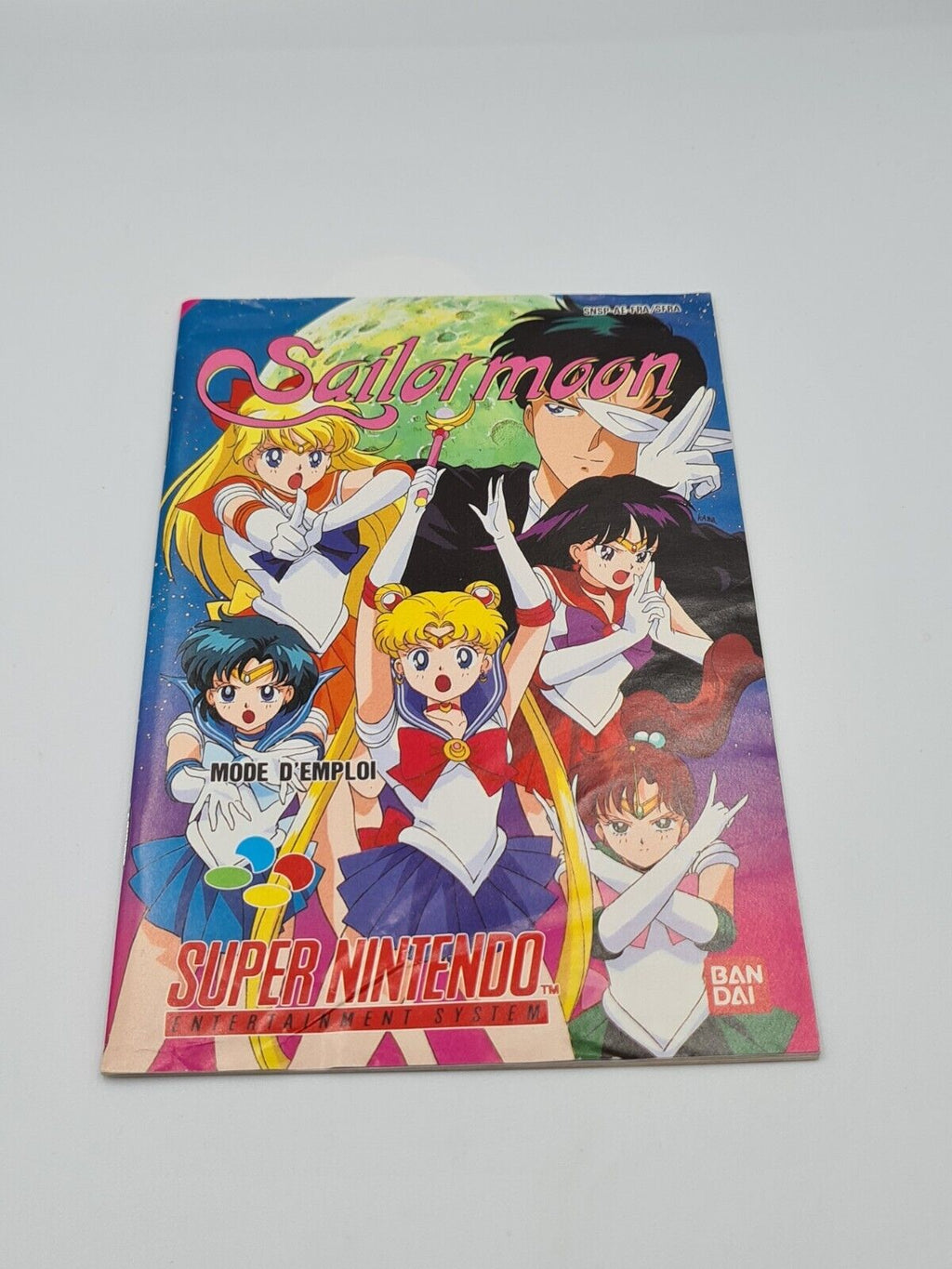 SNES Super Nintendo Sailor Moon mit OVP und Anleitung FRA/SFRA - T-Retro-Games 