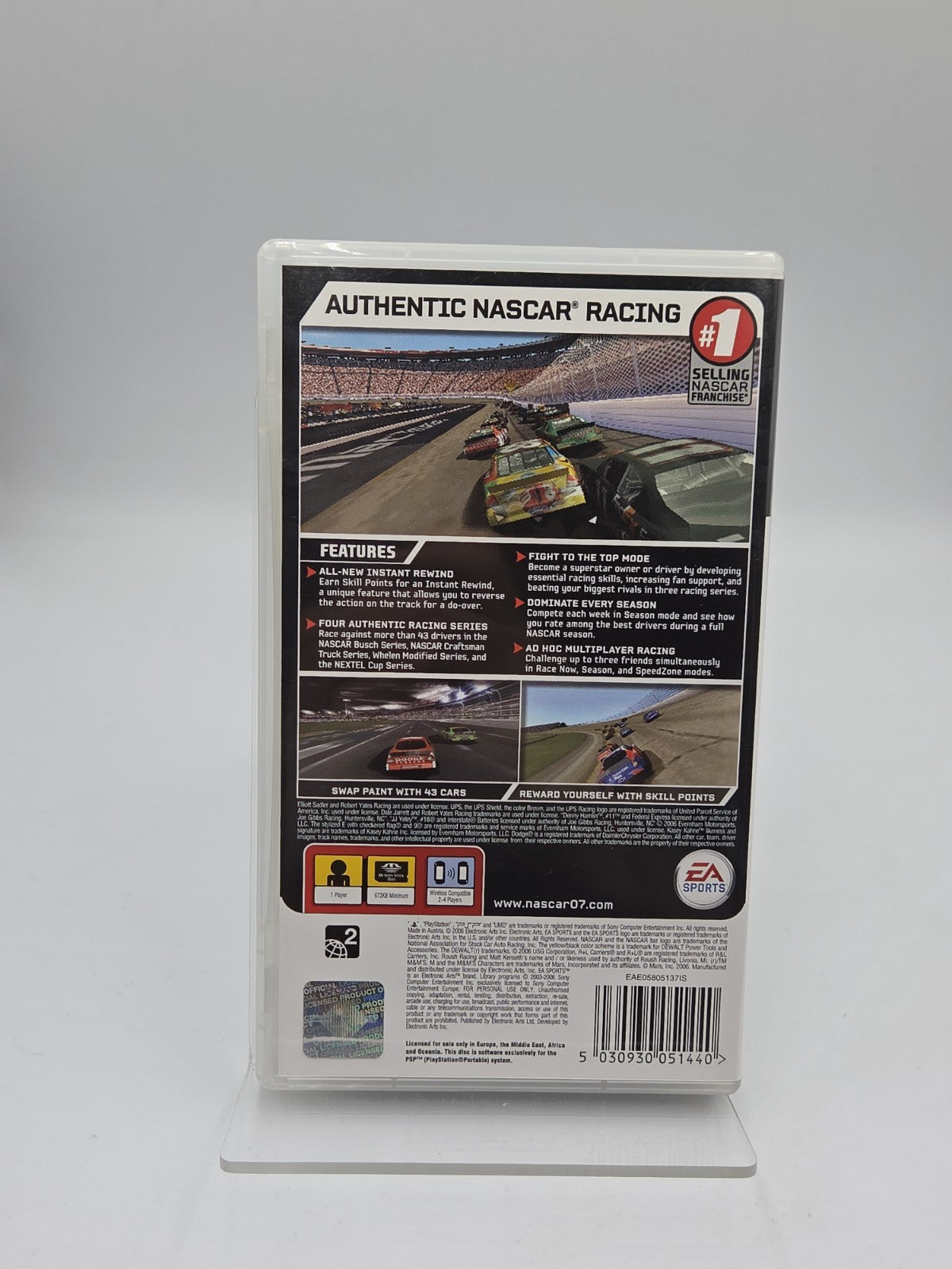 Sony PSP Spiel Nascar mit OVP und Anleitung Englisch