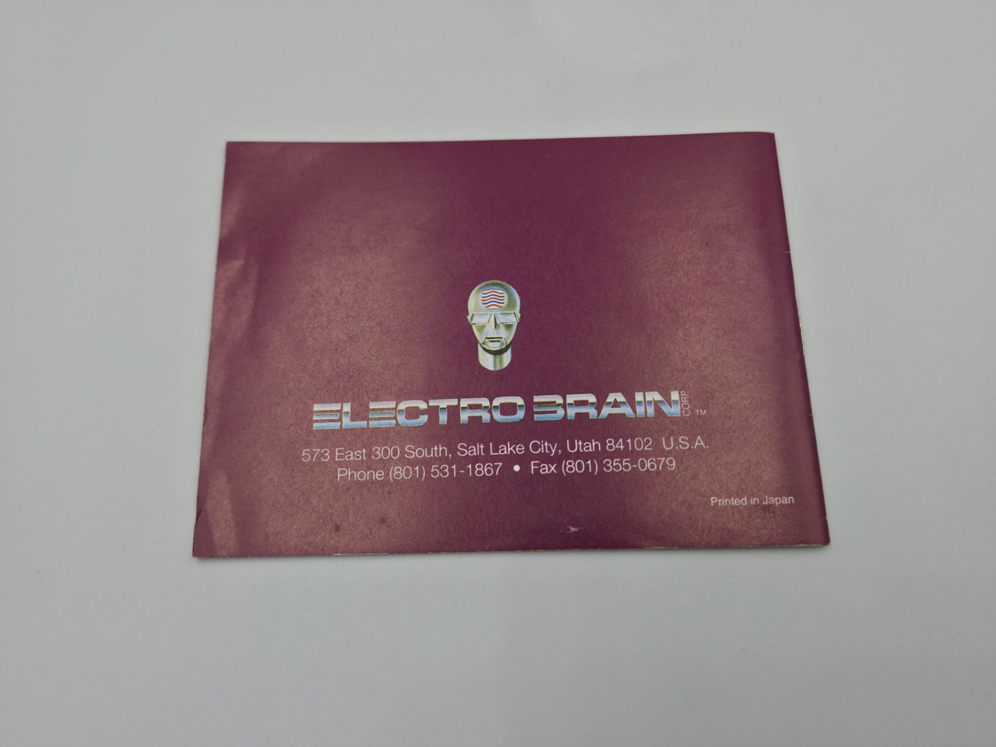 Game Boy Classic High Stakes Gambling Spielanleitung Instruction Booklet USA